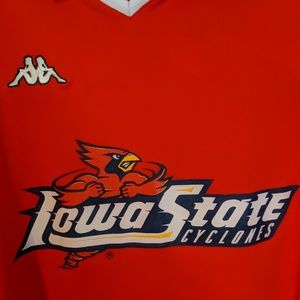 Kappa XL Iowa State #18 Red short sleeve shirt #13